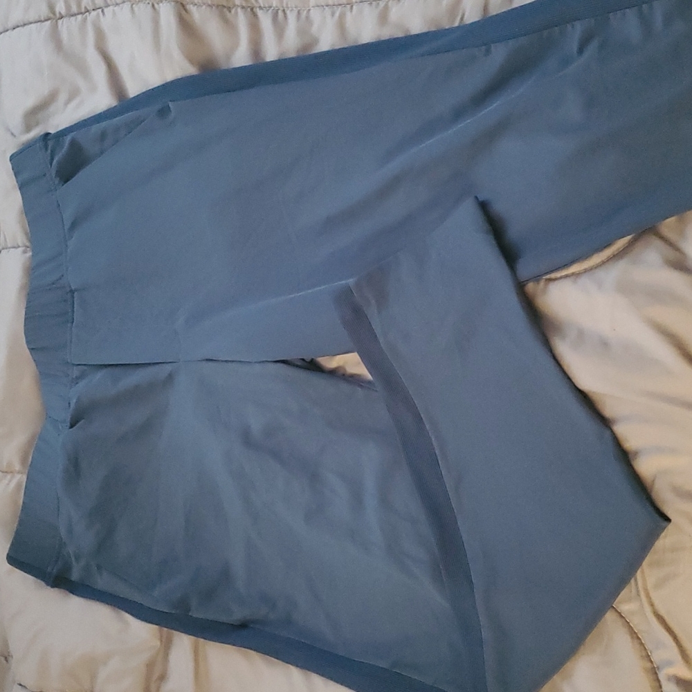 Blue casual pants